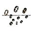 BUSHING KIT 10 PC R4AXEL 87-UP (Transtar)