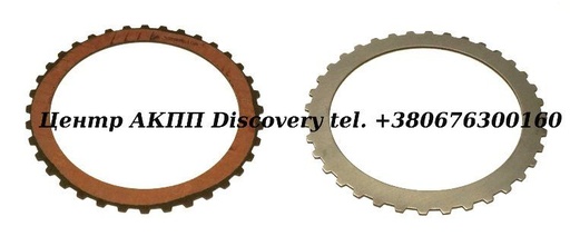 [104120A] Фрикційний Диск, Односторонній Пакет 4-5-6 6L45/6L50 (Borg Warner)