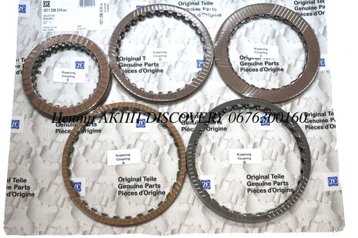 [D55752KA] Комплект Фрикційних Дисків 6HP21, 6HP21X (ZF)